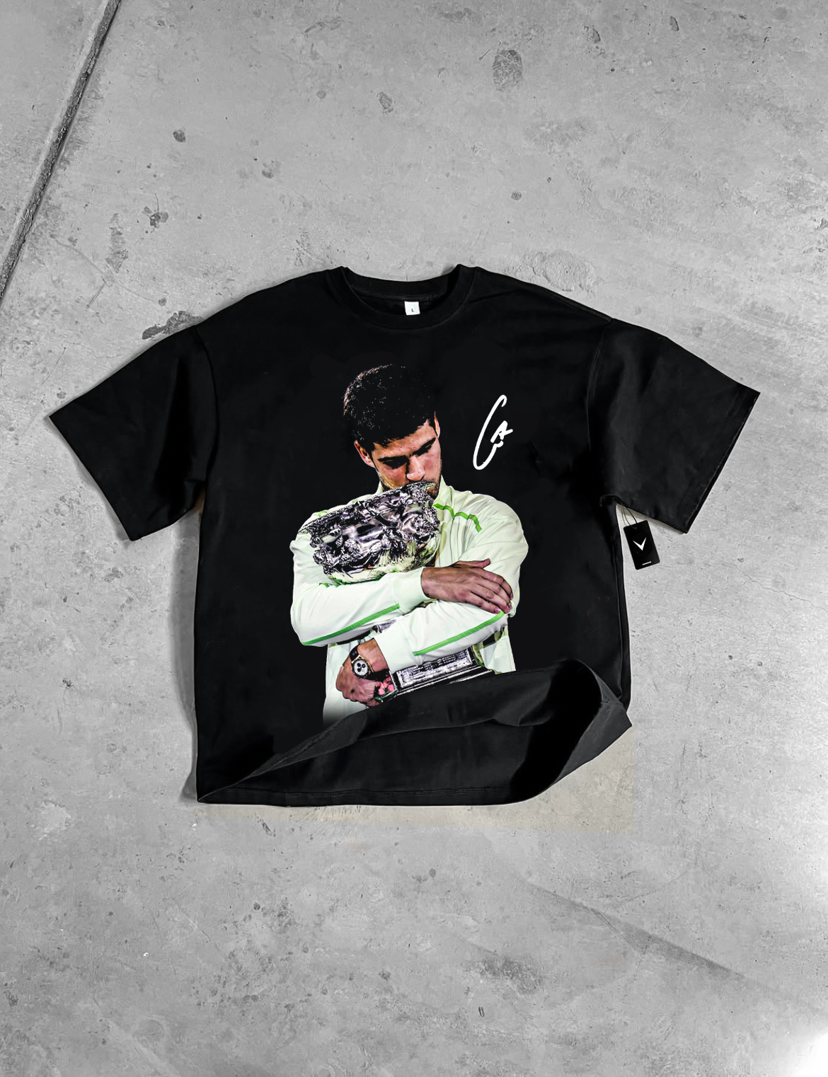 CARLOS ALCARAZ “JOB FINISHED" TEE